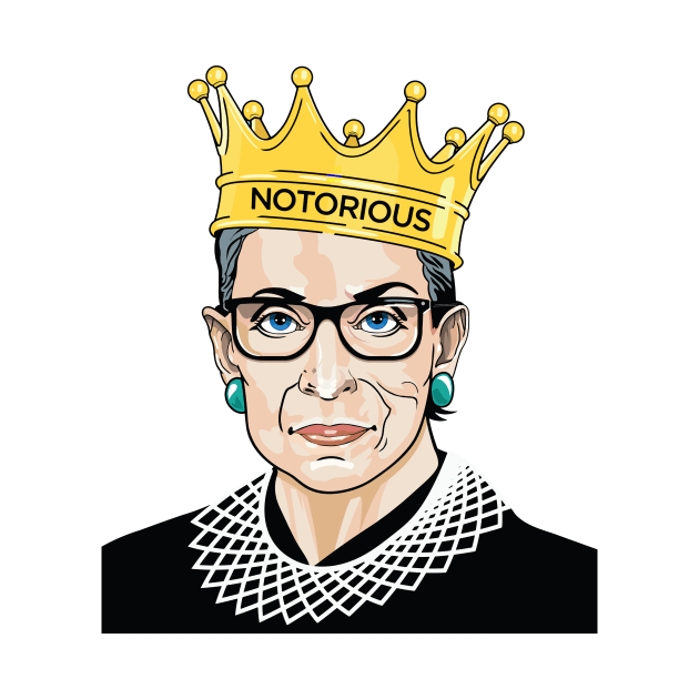 Notorius Ruth Bader Ginsburg by Djokolelono