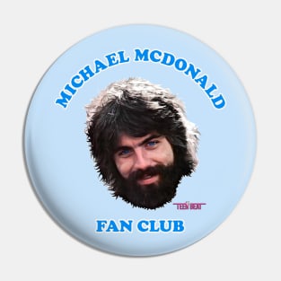 Michael McDonald Fan Club Pin