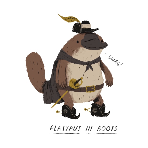 platypus in boots by Louisros