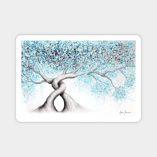 Iced Gemstone Tree Magnet