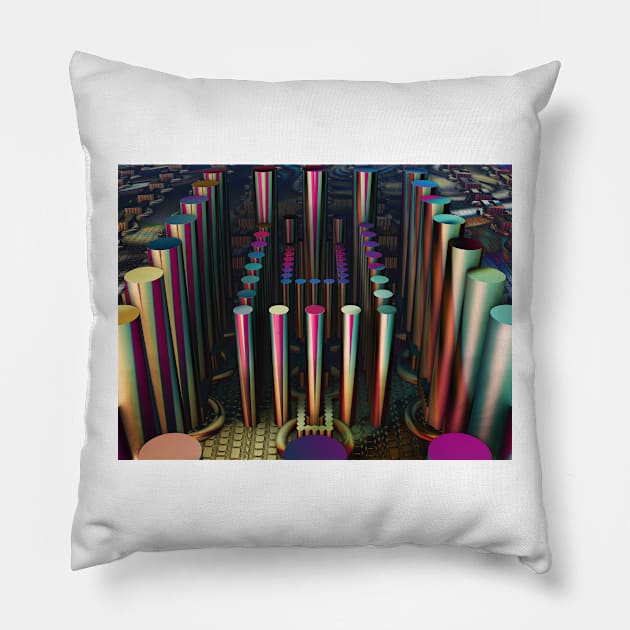 Cylinderville Pillow by barrowda