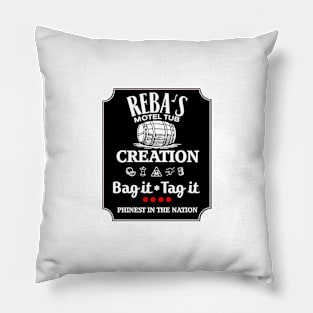 Phish: Reba (black) Pillow