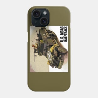 U.S. M3A3 Halftrack (Left Side) Phone Case