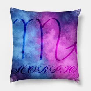 Scorpio Zodiac Pillow