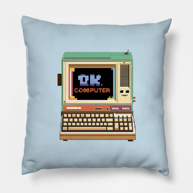 ok computer Pillow by jederanders