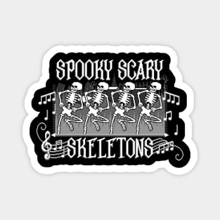 Halloween Skeleton Musical Magnet