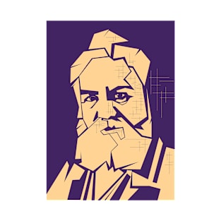 Charles darwin poster T-Shirt