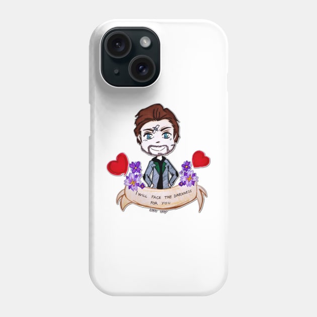 I will face the darkness for you Phone Case by EmmeGray