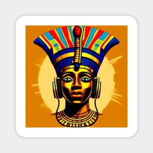 Golden Pharaoh Music Magnet