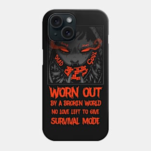 DEAD SOUL (Broken World RED) Phone Case