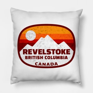 Ski Revelstoke British Columbia Canada Skiing Winter Sports Snowboarding Pillow