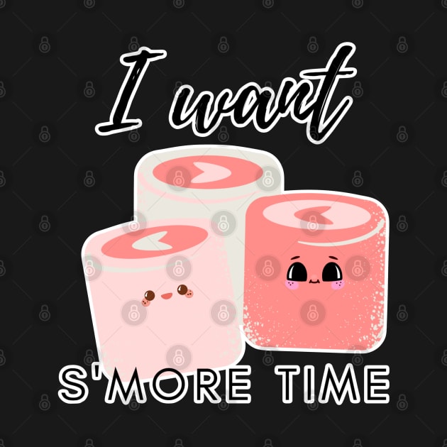 I want more Time, Valentine Marshmallow, I love you by FamilyCurios