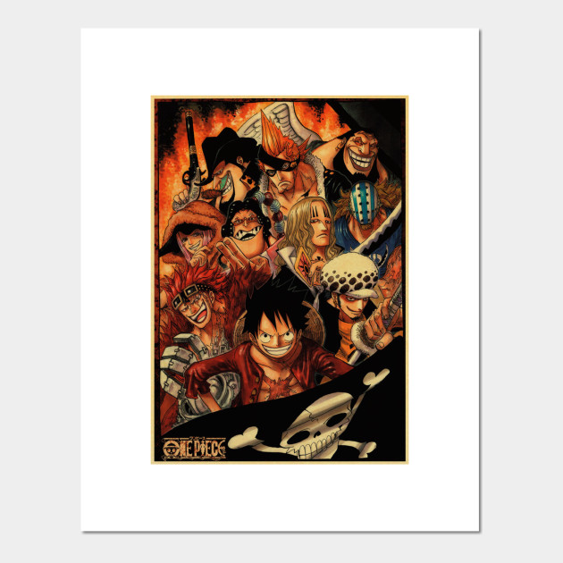 One Piece Supernova One Piece Posters And Art Prints Teepublic