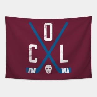 COL Retro Sticks - Burgundy Tapestry