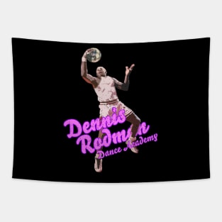 Dennis Rodman Rebel on the Court Tapestry