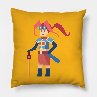 Little Warrior Pixel 64 Pillow