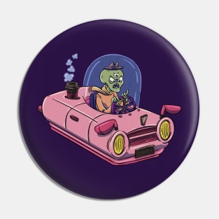 Intergalactic traffic jam Pin