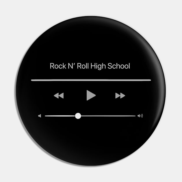 Playing Rock'n'Roll High School Pin by RodriUdin