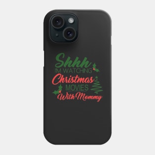 Christmas Movies with Mommy Baby Onesie Phone Case