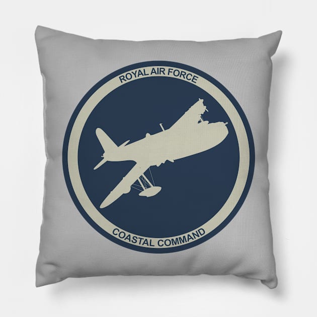 RAF Coastal Command Pillow by TCP