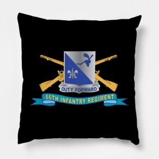 66th Infantry Regiment - DUI w Br - Ribbon X 300 Pillow