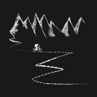 Cycling Mountain Bike Gift Cyclist Mountain Biker Gift T-Shirt