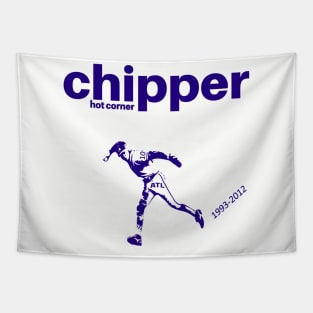 Chipper Jones Atlanta Hot Corner Tapestry