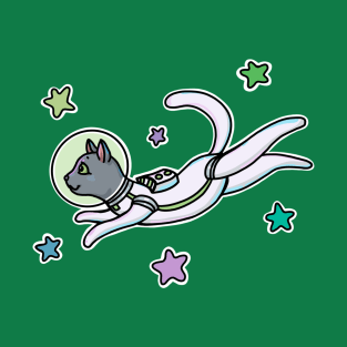 Space pets - kitty T-Shirt