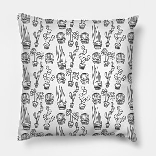 Cactus Pattern Pillow