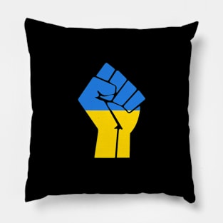 Ukrainian power fist Pillow