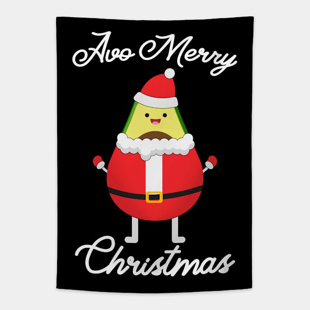 Avo Merry Christmas Tapestry by MZeeDesigns