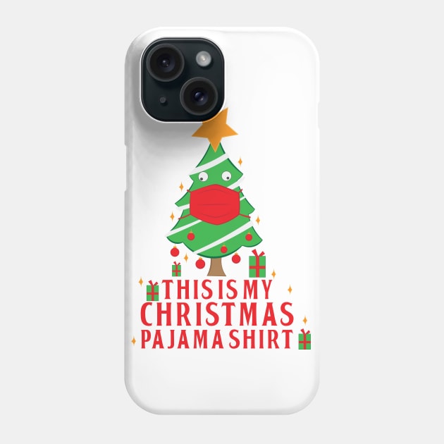 This Is My Christmas Pajama Shirt Phone Case by novaya