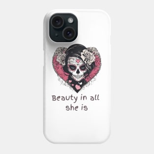 Beauty in All She is Phone Case