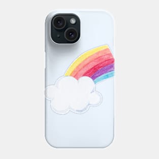 Cloud rainbow Phone Case