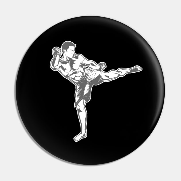 MMA Fighter Pin by TambuStore