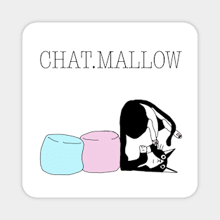 Cat.mallow Magnet