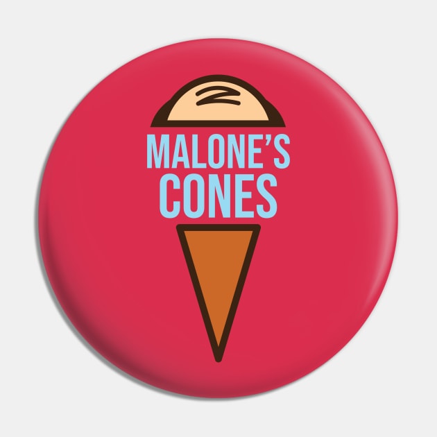 The Office – Malone’s Cones Colour Pin by Shinsen Merch