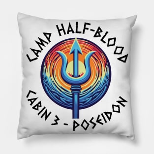 The trident is Poseidon Pillow