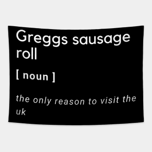 Greggs sausage roll Tapestry