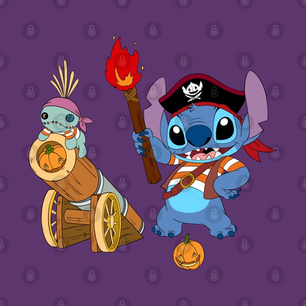 Pirate Stitch by Nykos