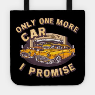 Only one more car, I promise! auto collection enthusiasts five Tote