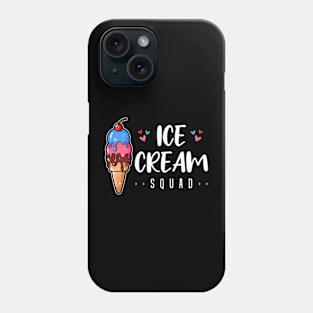 Ice Cream Squad Dripping Ice Cream Scoop Phone Case