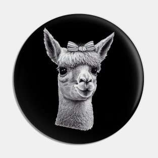 Cutie llama hairpin Pin