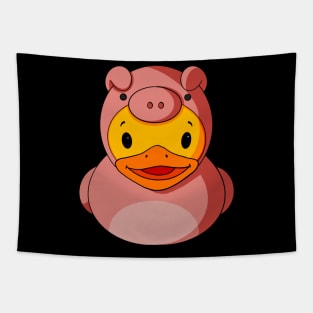 Pig Rubber Duck Tapestry