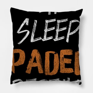 Eat Sleep Padel Repeat, Funny Padel Player Gift Idea Pillow