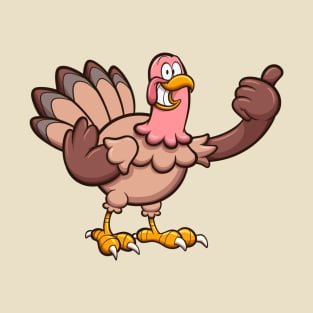 Cartoon Turkey T-Shirt