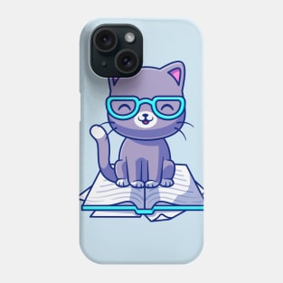 Books are Purrrfect! Phone Case