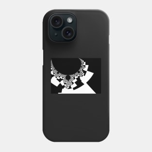 Binary Decomposition Mandelbrot 002 Phone Case