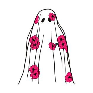 floral ghost T-Shirt