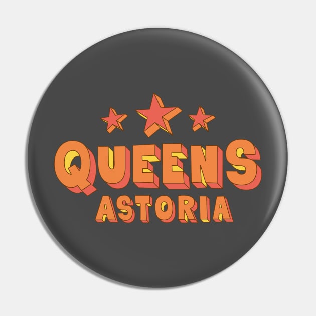 Pop Art Astoria - Dive into the Colorful Heart of Queens, NYC Pin by Boogosh